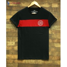  Men’s Round Neck  T-Shirt with High Quality Print on Chest