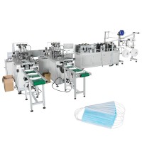 Disposable 3 ply mask making machine 