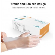 KEGEMO DISPOSABLE LATEX GLOVES