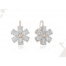 Gold Diamond Earrings for women 