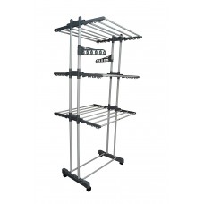 Stainless Steel Double Pole 3 Layer Cloth Drying Stand @ Rs.1275