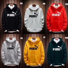 PUMA MENS HOODED PULLOVER