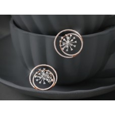 18k Gold Diamond Earrings