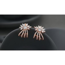 18k Gold Diamond Earrings