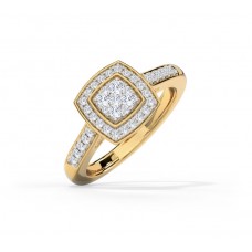 18k Gold Diamond Ring