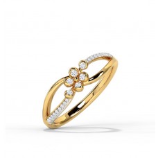 18k Gold Diamond Ring