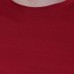 Men Round Neck Maroon T-Shirt